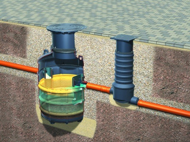 KESSEL Fettabscheider EasyClean ground Standard NS 4 / 120B – Bild 2