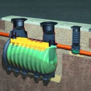 KESSEL Fettabscheider EasyClean ground Standard NS 10 / 170D