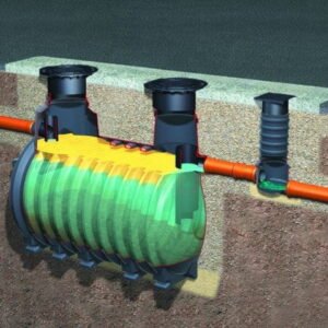 KESSEL Fettabscheider EasyClean ground Standard NS 10 / 120B