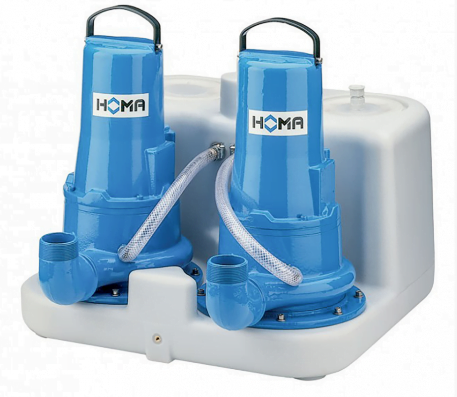 HOMA Sanimaster G 180-16 D Abwasser-Doppelhebeanlage
